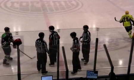 Видеообзор матча ВХЛ «Горняк» — «Сарыарка» 1:4