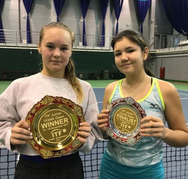 Казахстанские теннисисты выиграли турнир ITF Juniors
