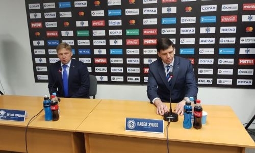 Видео послематчевой пресс-конференции игры КХЛ «Сибирь» — «Барыс» 6:4