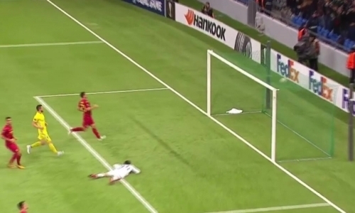 Видео гола Твумаси матча Лиги Европы «Астана» — «Вильярреал»