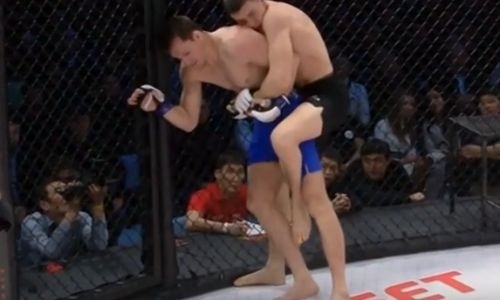 Видео титульного боя Кичигина на турнире Fight Nights Global 80