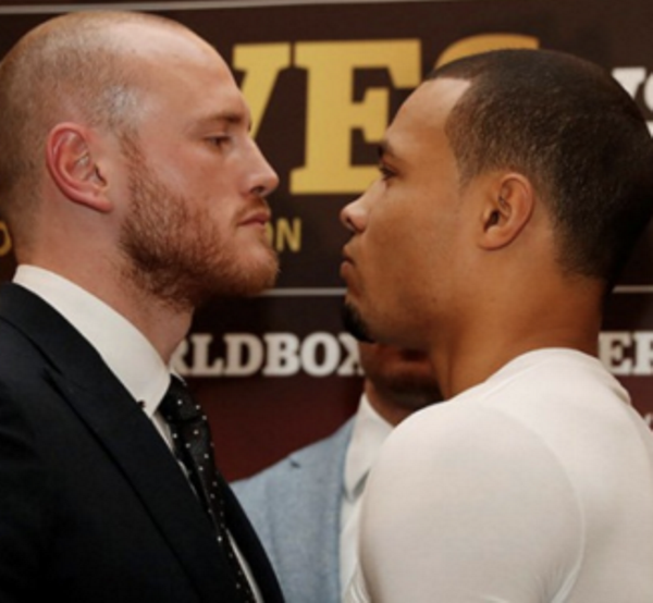 Потенциальный соперник Головкина Юбэнк и Гроувс провели первые пресс-конференцию и дуэль взглядов