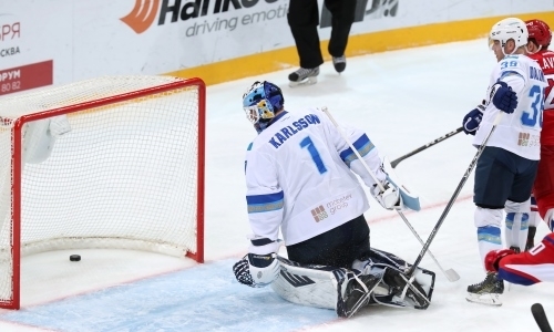 Фоторепортаж с матча КХЛ «Локомотив» — «Барыс» 5:0