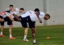 Фоторепортаж с тренировки «Астаны» перед матчем с «Маккаби»