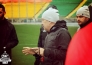 «Актобе» провел предматчевую тренировку в Алматы под дождем