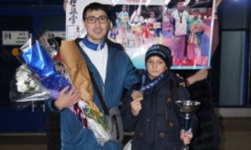 Юный каратист из ВКО выиграл чемпионат Европы