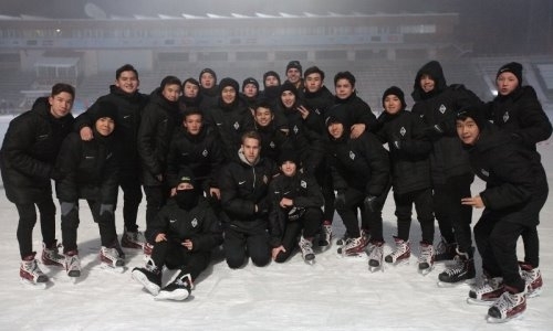 Воспитанники «Кайрата» посетили «Медеу»