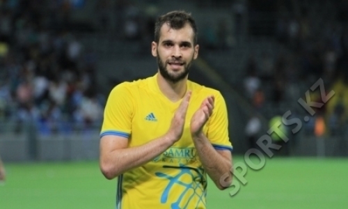 «Астана» минимально ведет у «Славии» после первого тайма