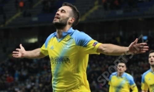 Футболист «Астаны» претендует на звание лучшего игрока недели в Лиге Европы