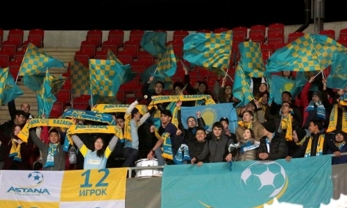 Сколько болельщиков посетило матчи «Астаны» на групповом этапе Лиги Европы