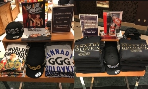 Промоутер показал, как продается атрибутика Головкина перед боем Салидо — Роман