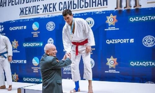 Актюбинский полицейский выиграл республиканский турнир по рукопашному бою