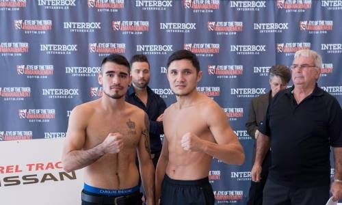 Хусаинов и Сабиров прошли взвешивание перед боями в Канаде