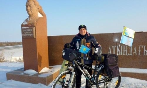 Одиночный веломарафон в 555 километров совершил экибастузец