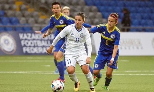 Женская сборная Казахстана сыграла в результативную ничью с «Антальяспором» в Турции