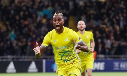 Болельщики «Астаны» признали гол Кабананги в ворота «Вильярреала» лучшим в этом году