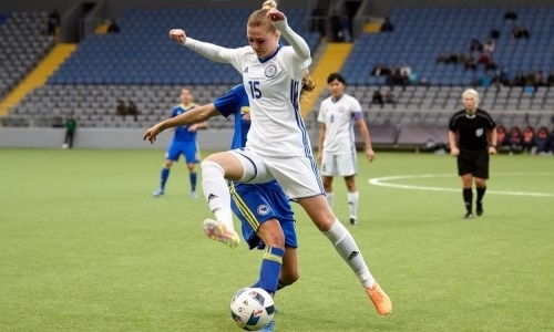 Женская сборная Казахстана забила 15 мячей турецкому клубу в товарищеском матче