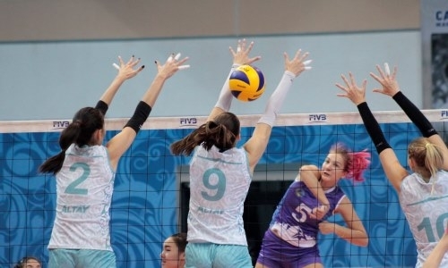 «Алтай» победил «Иртыш-Казхром» и закрепился на первом месте женской Национальной лиги