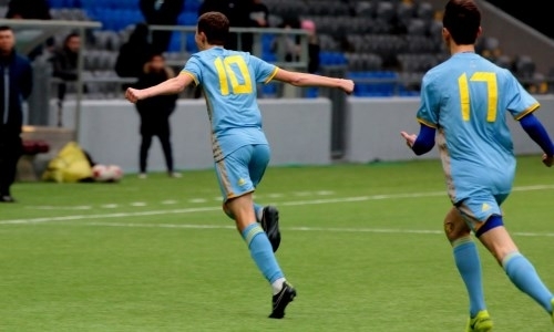 Юношеская сборная Казахстана одержала две победы во время УТС в Талгаре