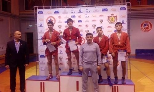 Казахстанец стал бронзовым призером международного турнира по самбо в России