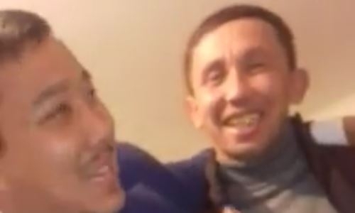 В Атырау нашли двойника Головкина