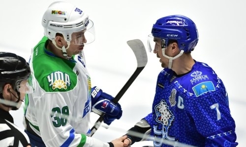 Отчет о матче КХЛ «Барыс» — «Салават Юлаев» 0:2