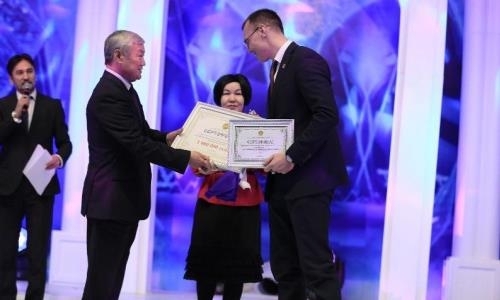 Лучших спортсменов года наградили в Актобе