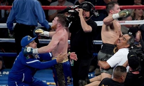 Бой Головкин — Альварес вошел в число лучших поединков года на Западном побережье США