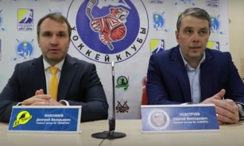 Видео послематчевой пресс-конференции игр чемпионата РК «Алматы» — «Темиртау» 4:2, 0:2