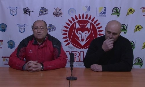 Видео послематчевой пресс-конференции игр чемпионата РК «Арлан» — «Иртыш» 3:1, 4:1