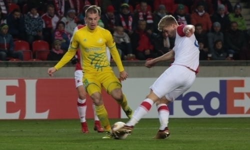 Видео исторического для «Астаны» матча Лиги Европы со «Славией»