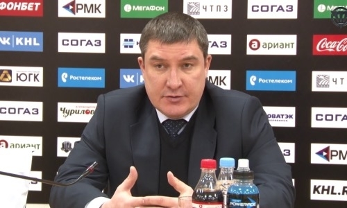 Видео послематчевой пресс-конференции игры КХЛ «Трактор» — «Барыс» 4:0