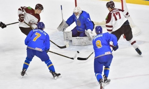 Фоторепортаж с матча молодежного чемпионата мира-2018 Латвия U-20 — Казахстан U-20 2:3 Б