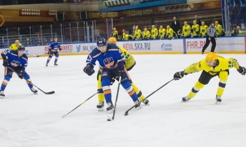 Фоторепортаж с матча ВХЛ СКА-Нева — «Сарыарка» 5:1