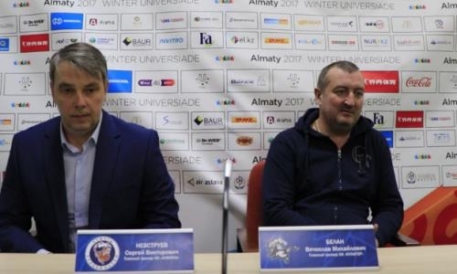 Видео послематчевой пресс-конференции игр чемпионата РК «Алматы» — «Кулагер» 1:4, 3:1