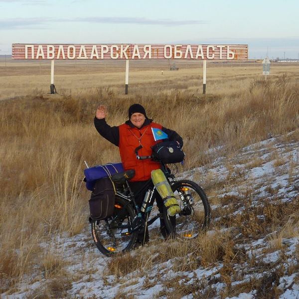 Одиночный веломарафон в 555 километров совершил экибастузец