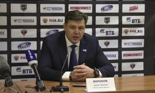 Видео послематчевой пресс-конференции игры ВХЛ «Буран» — «Сарыарка» 1:6