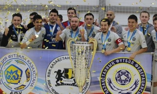 Фоторепортаж с вручения «Кайрату» Кубка Казахстана-2017