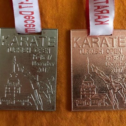Актауская каратистка привезла две медали с международного турнира в Стамбуле