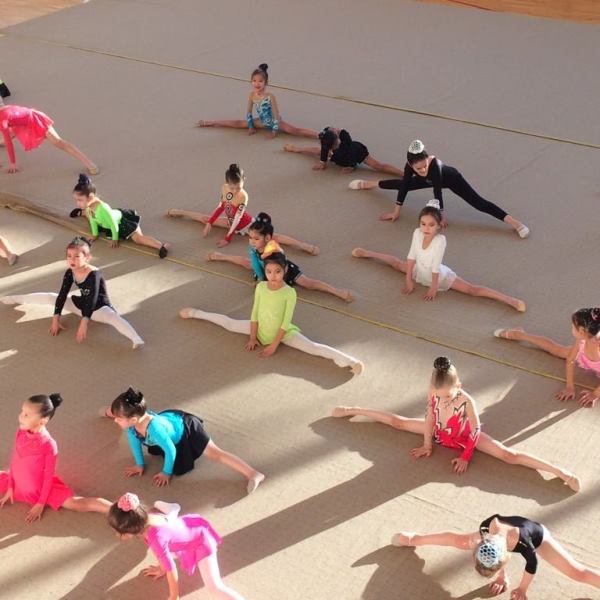 Маленькие гимнастки удивили своей грацией на показательных выступлениях в Кокшетау