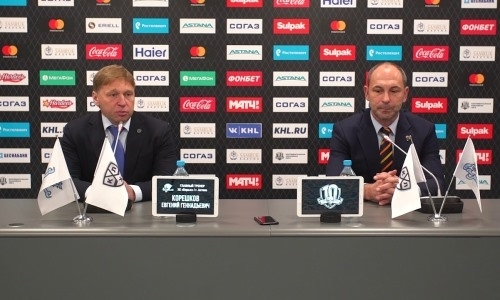 Видео послематчевой пресс-конференции игры КХЛ «Барыс» — «Сочи» 2:3