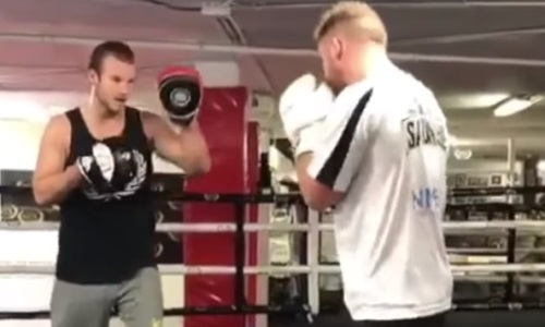 Потенциальный соперник Головкина Сондерс вернулся к тренировкам