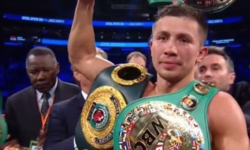 Головкин поблагодарил WBC за признание его лучшим боксером года