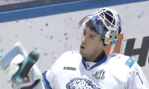 Видео шайб матча КХЛ «Адмирал» — «Барыс» 2:1