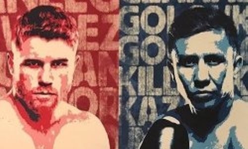 Головкин — Альварес: обнародован любительский постер к бою-реваншу