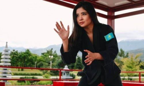 Казахстанская актриса выиграла международный турнир по джиу-джитсу в Абу-Даби