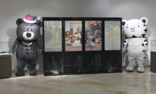 Талисманы Олимпиады-2018 представлены на выставке в Астане