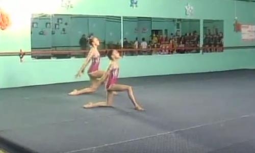 Международный турнир по спортивной акробатике прошел в Петропавловске