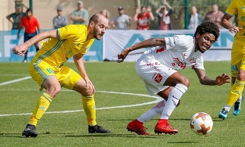 «Астана» без проблем разобралась с московским «Спартаком»