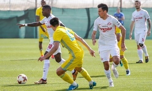 Видео голов товарищеского матча «Астана» — «Спартак» 3:2